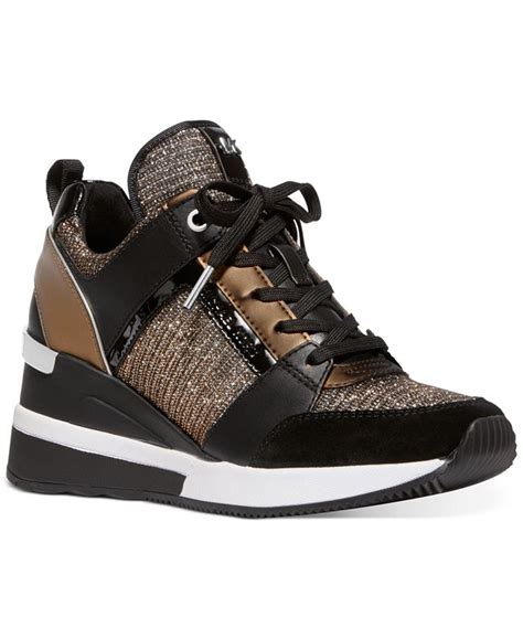 macy's sneakers michael kors leather top|Michael Kors sneakers mujer.